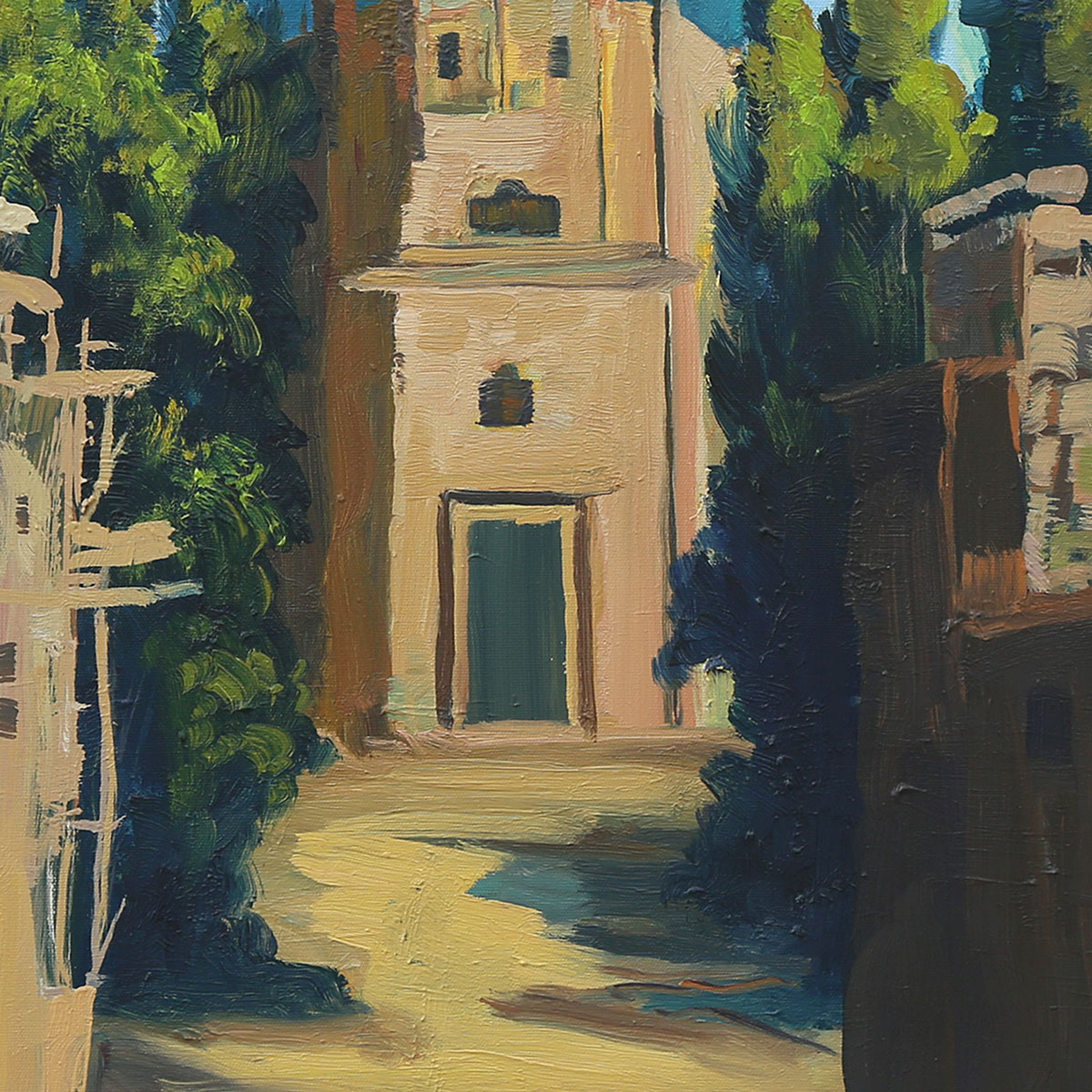 Qandahar Mosque Artwork | Oil Color Wall Artwork