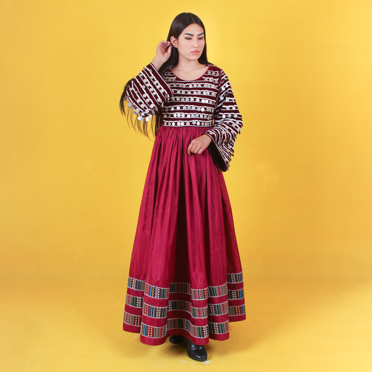 Gande Afghani Wedding Dress | Afghan Handmade Women Clothes
