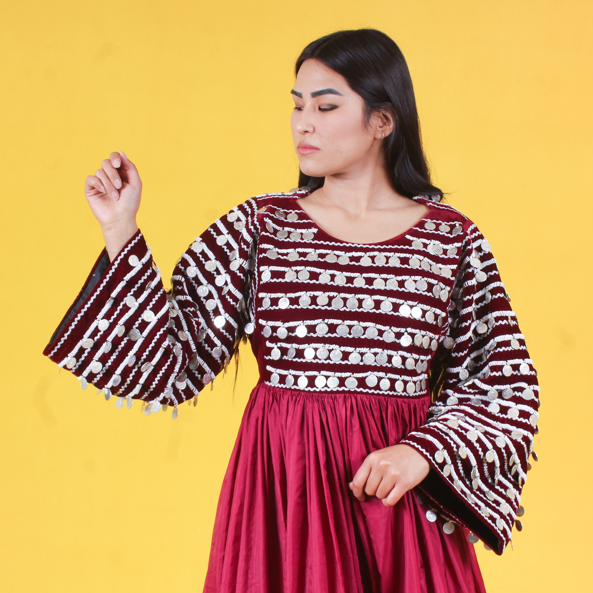 Gande Afghani Wedding Dress | Afghan Handmade Women Clothes
