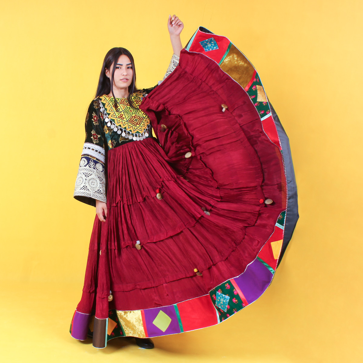 New Design Women Party Long Dress | Beautiful Gande Afghani