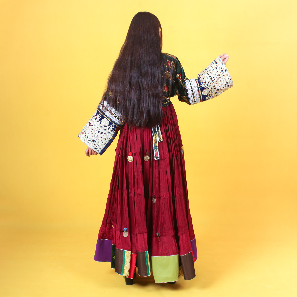 New Design Women Party Long Dress | Beautiful Gande Afghani