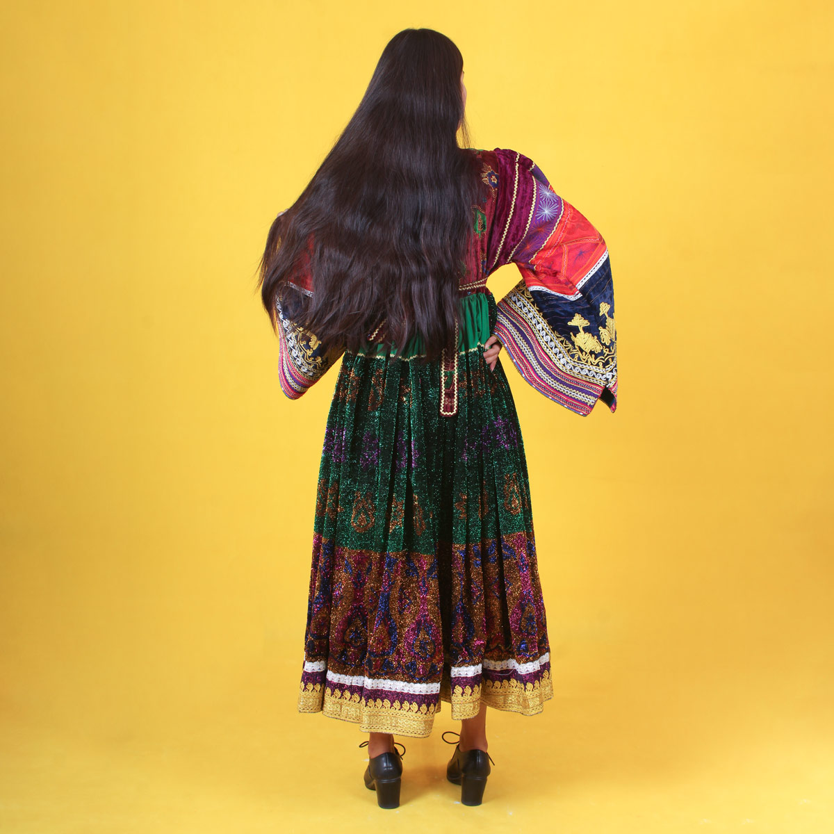 Handmade Traditional Afghan Wedding Dress for Women | New Design Gande Afghani