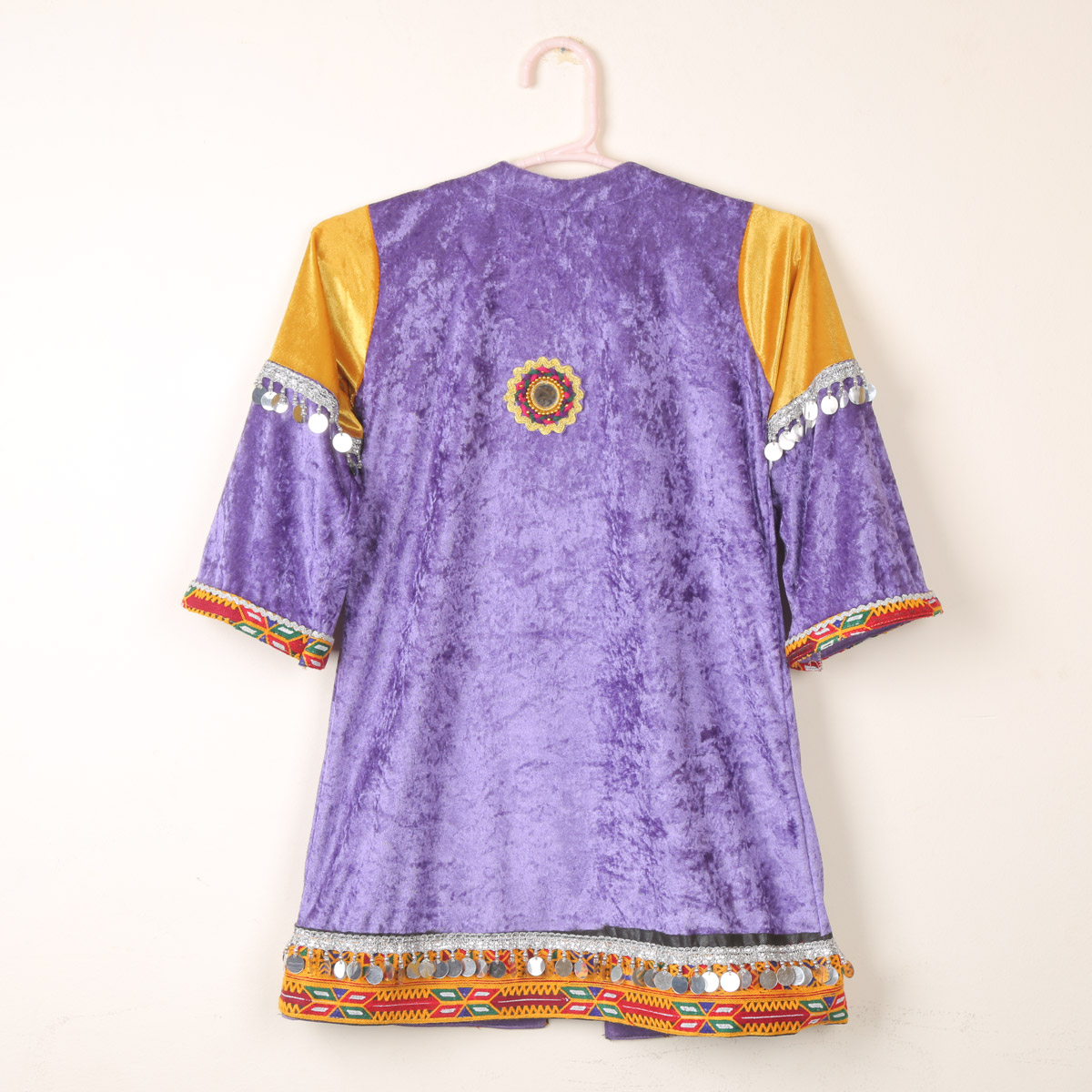 Purple Velvet Chapan for Kids | Kid Outfit