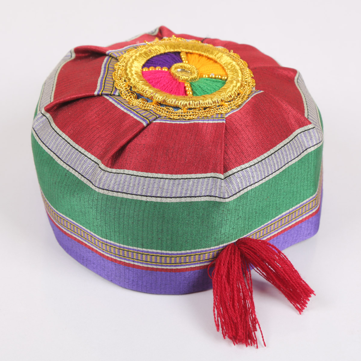 Uzbeki Kid's Chapan & Hat | Traditional Kid's Attire 