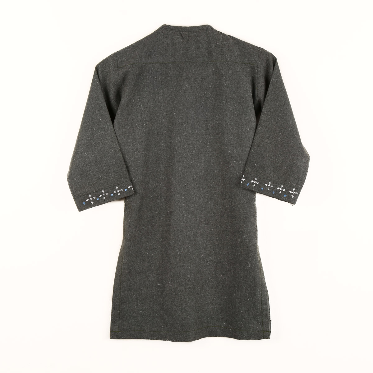 Gray Embroidered Kid's Outfit | Casual Wear Kid's Attire