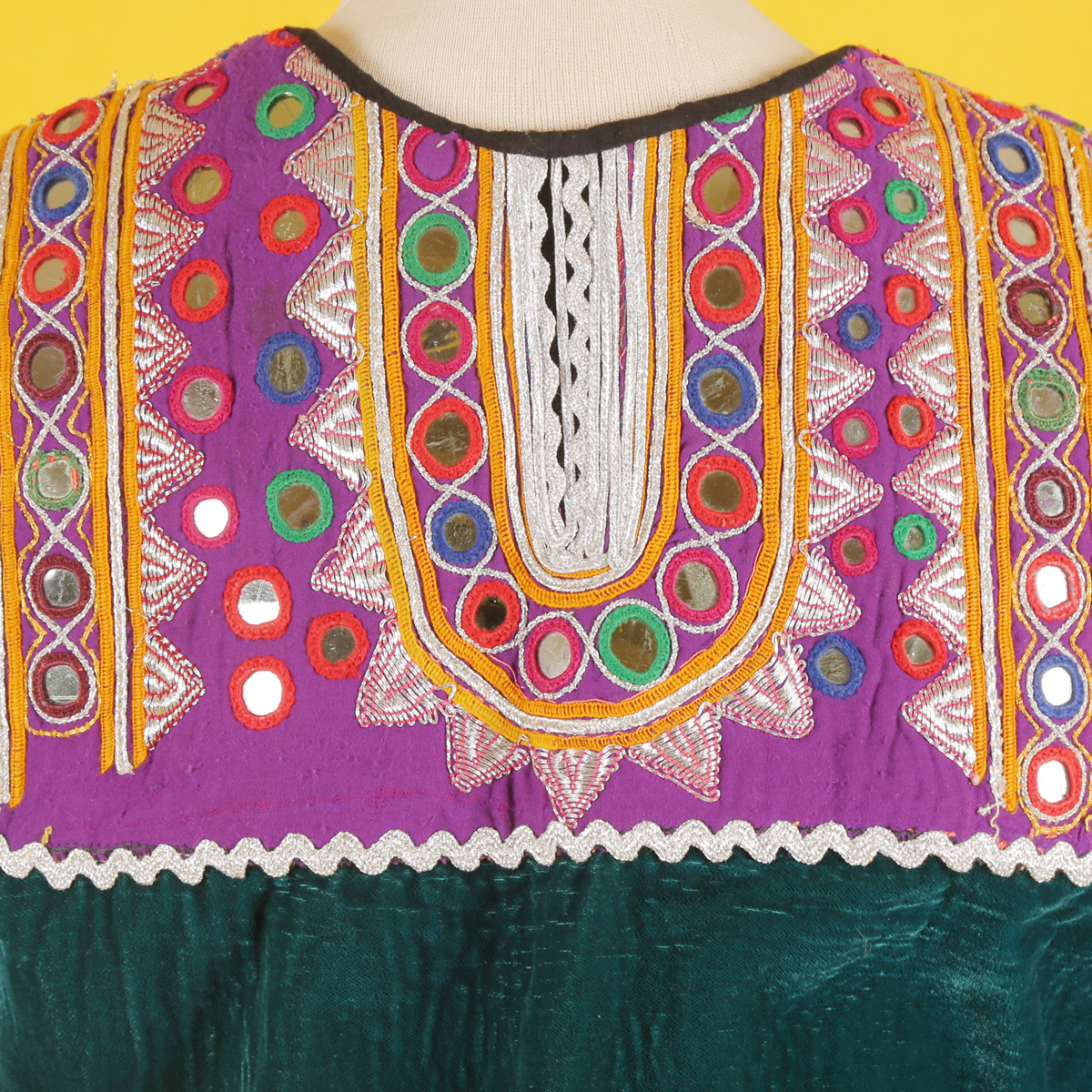Black Mirror Embroidered Dress | Velvet Party Wear Short Dress
