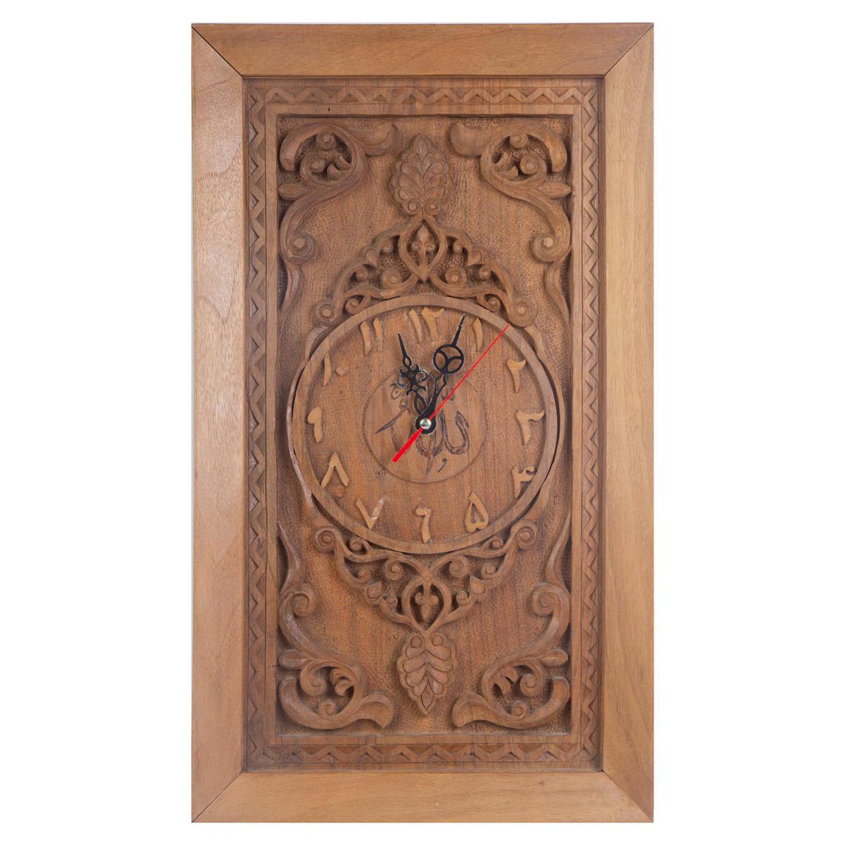 Walnut Wood Table Clock | Classic Handmade Clock