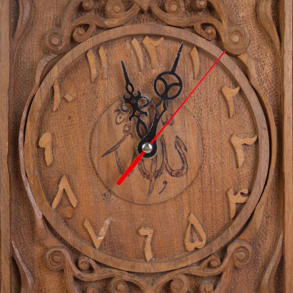 Walnut Wood Table Clock | Classic Handmade Clock