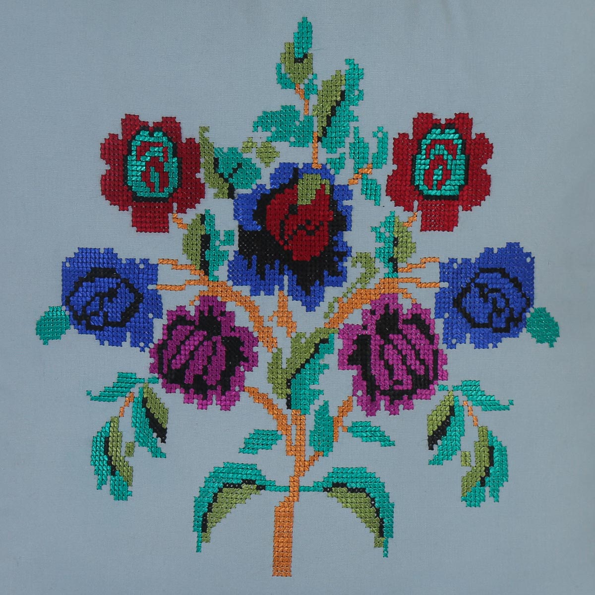 Embroidered Pillow