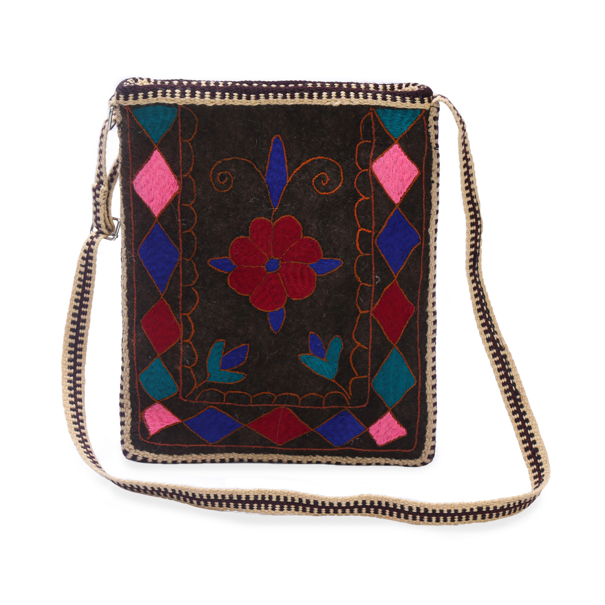 Namad Laptop Bag | Hand-Woven Woolen Laptop Cover
