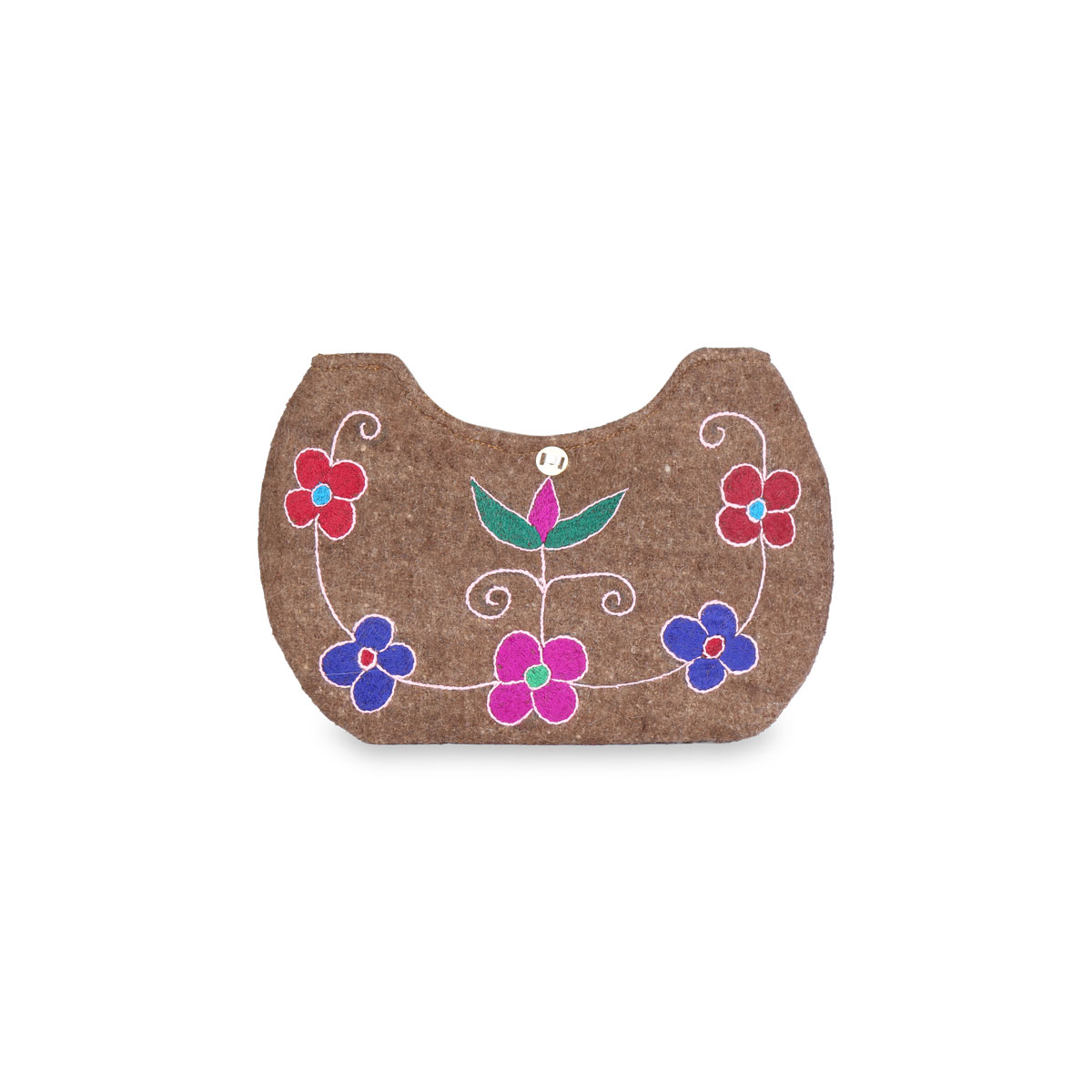 Embroidered Baguette Bag | Handwoven Strap Barak Bag