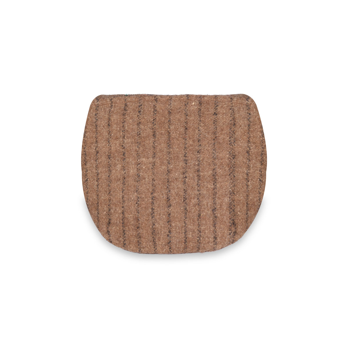 Brown Woolen Semi Round Bag | Barak Handmade Bag