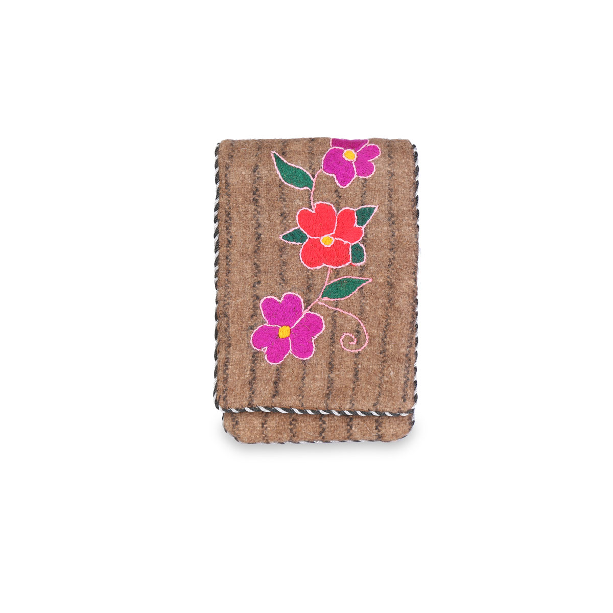 Floral Stitched Quilted Mobile Bag | Barak Mobile Bag
