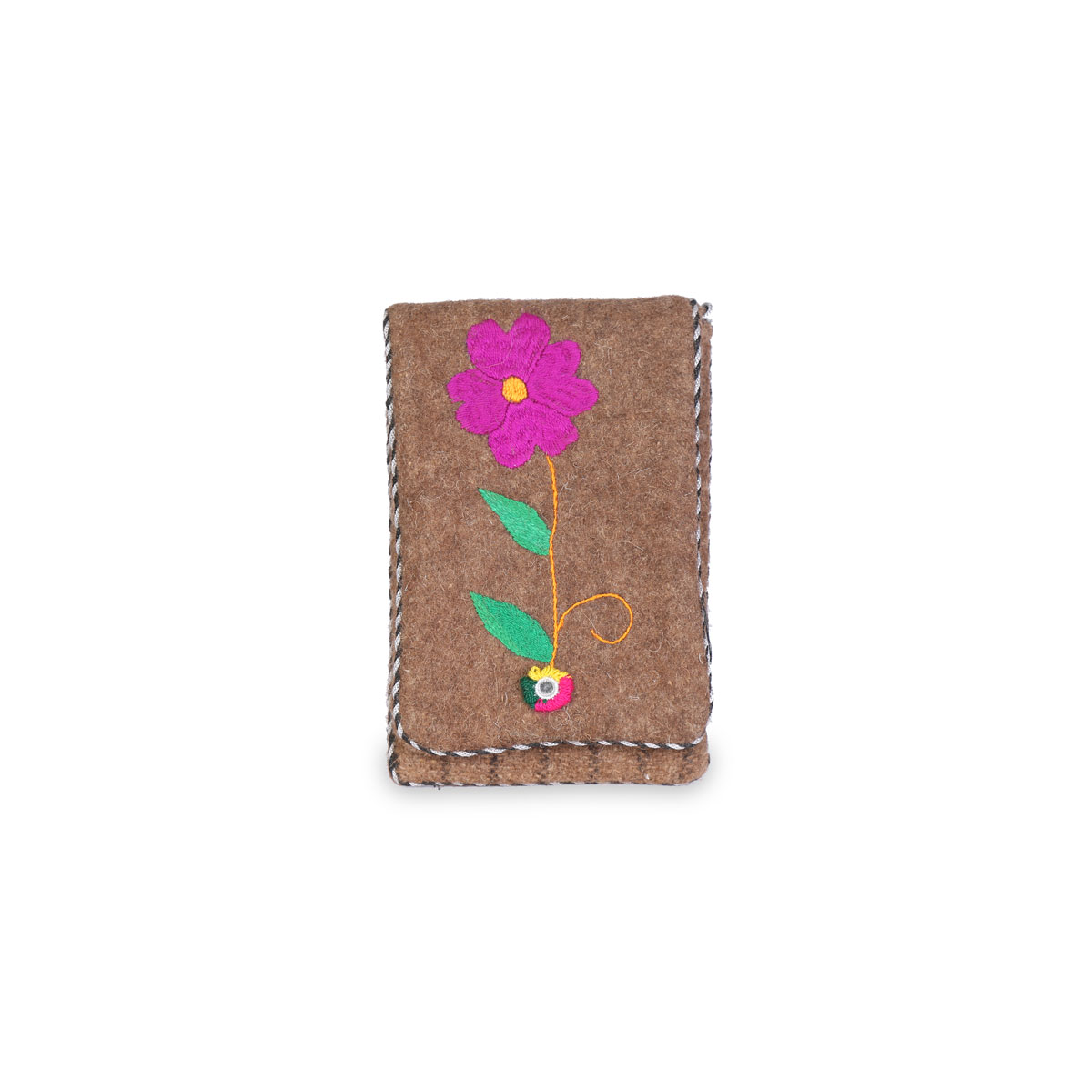 Solo Floral Stitched Mobile Bag | Barak Mobile Case
