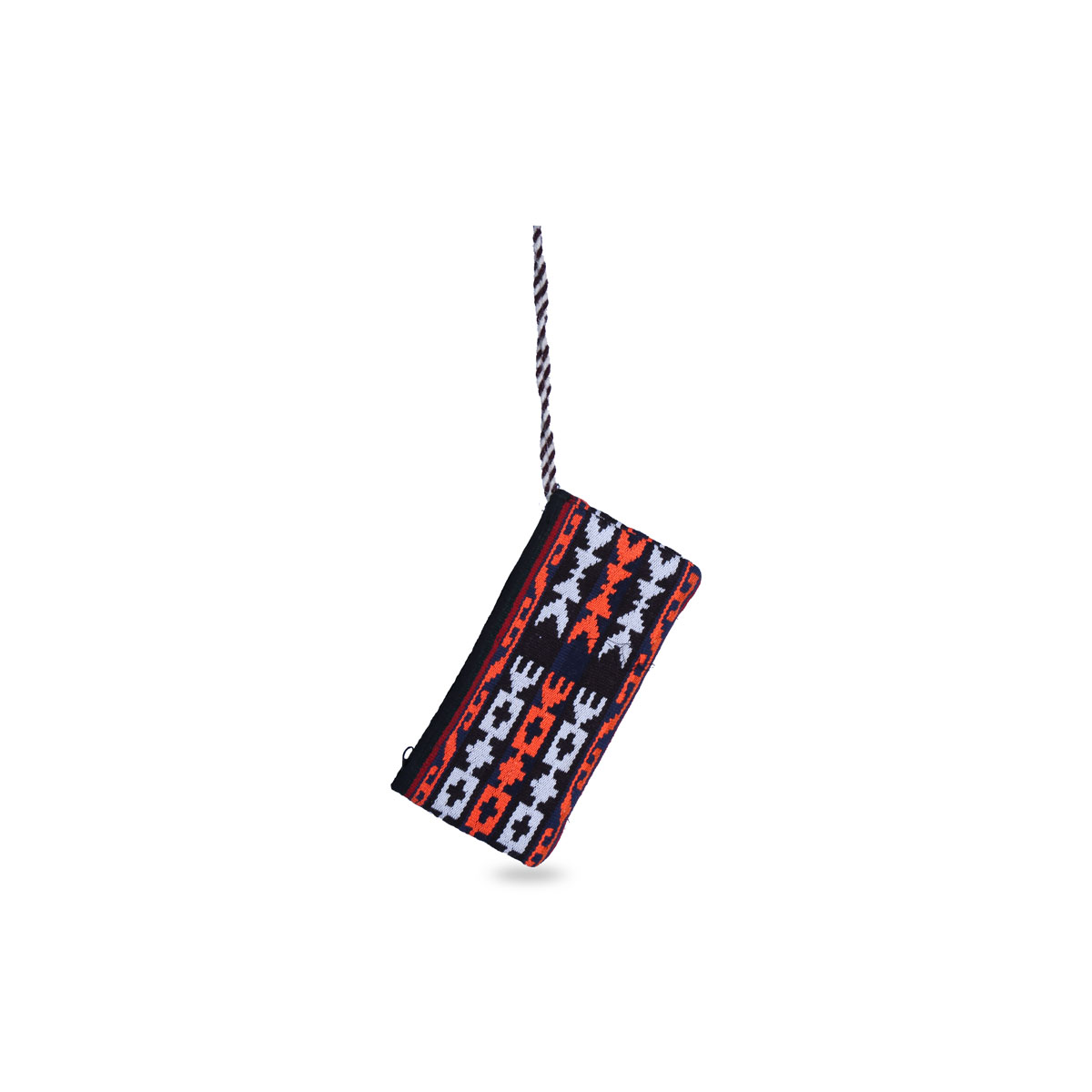 Hand Embroidered Purse | Black Handbag