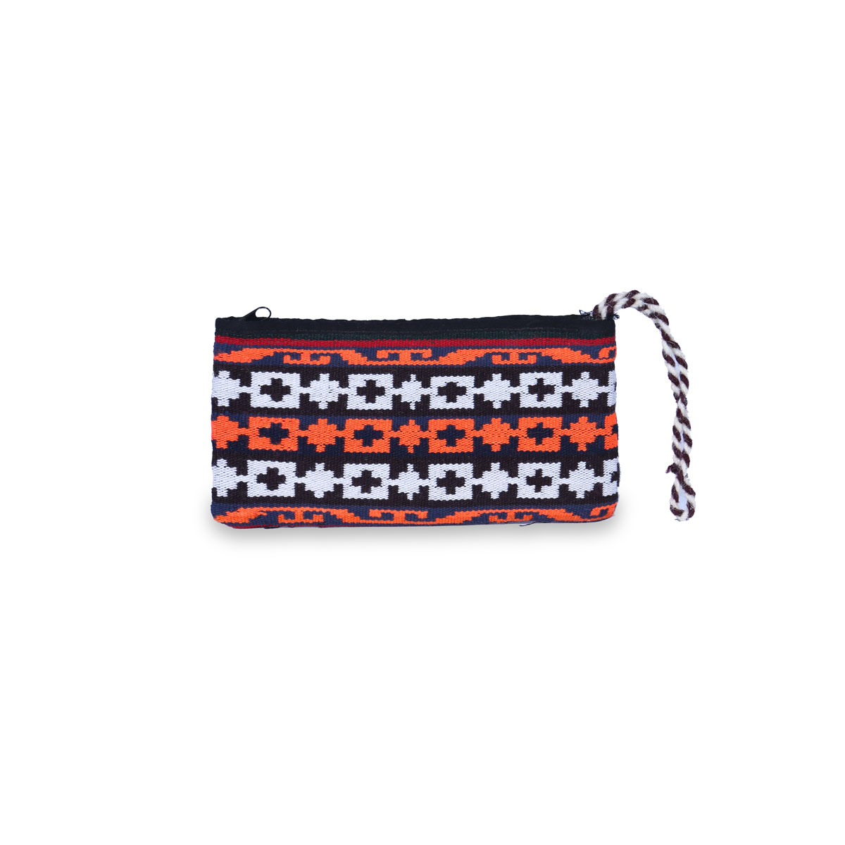 Hand Embroidered Purse | Black Handbag