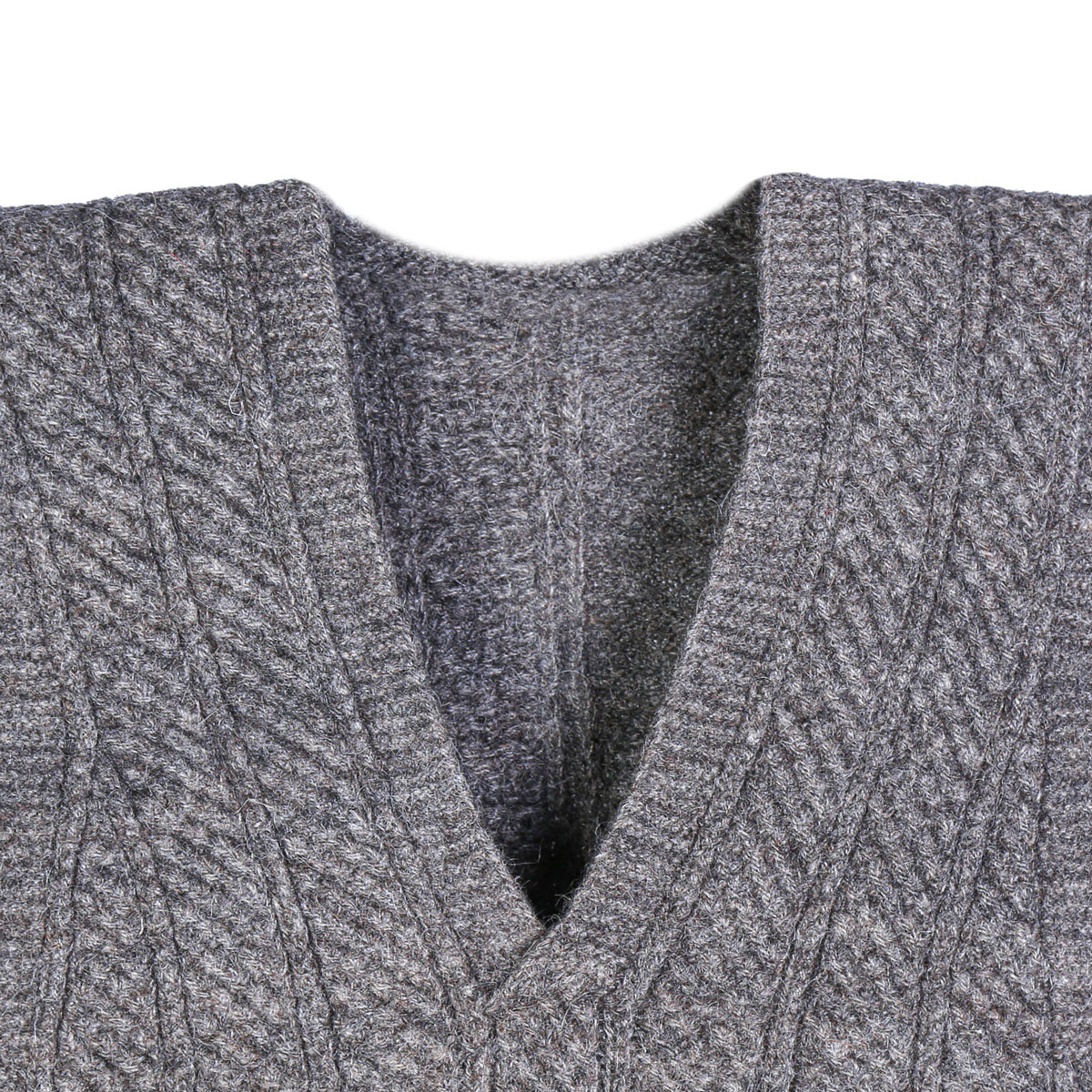 Gray Woolen Sweater | Handwoven Sweater