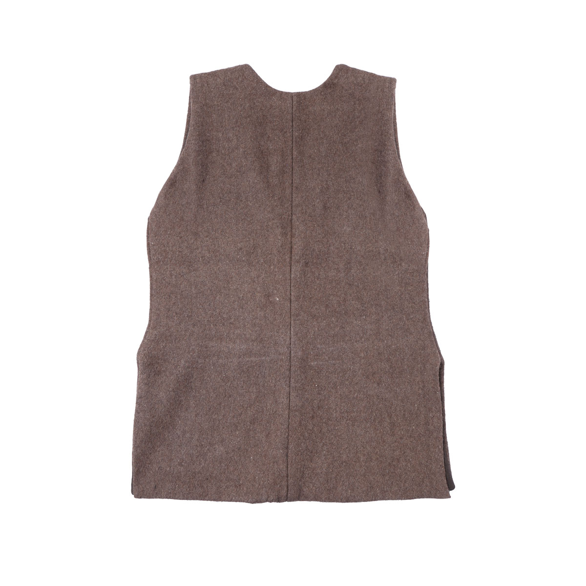 Brown Embroidered Vest | Barak Women's Waistcoat