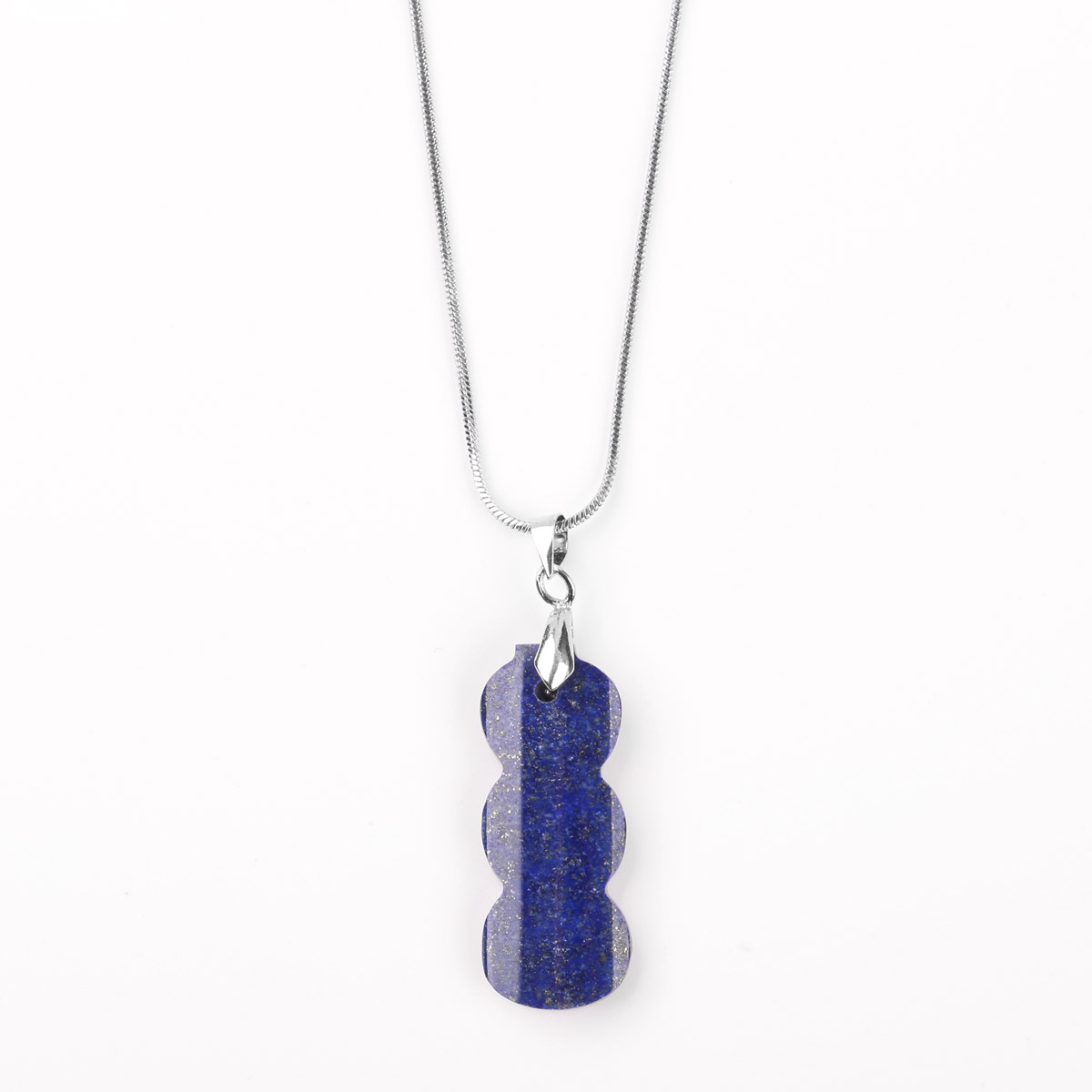 Lapis Lazuli Pendant & Earrings | Silver Dangle Earrings With Necklace