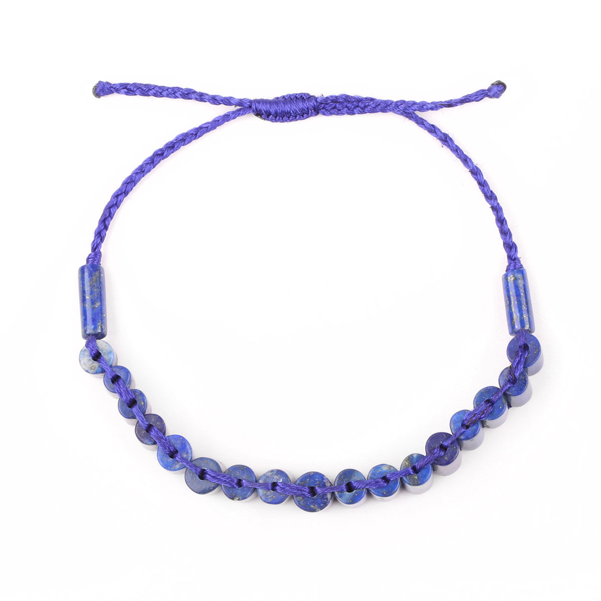 Lapis Beaded Bracelet | Bar Bracelet