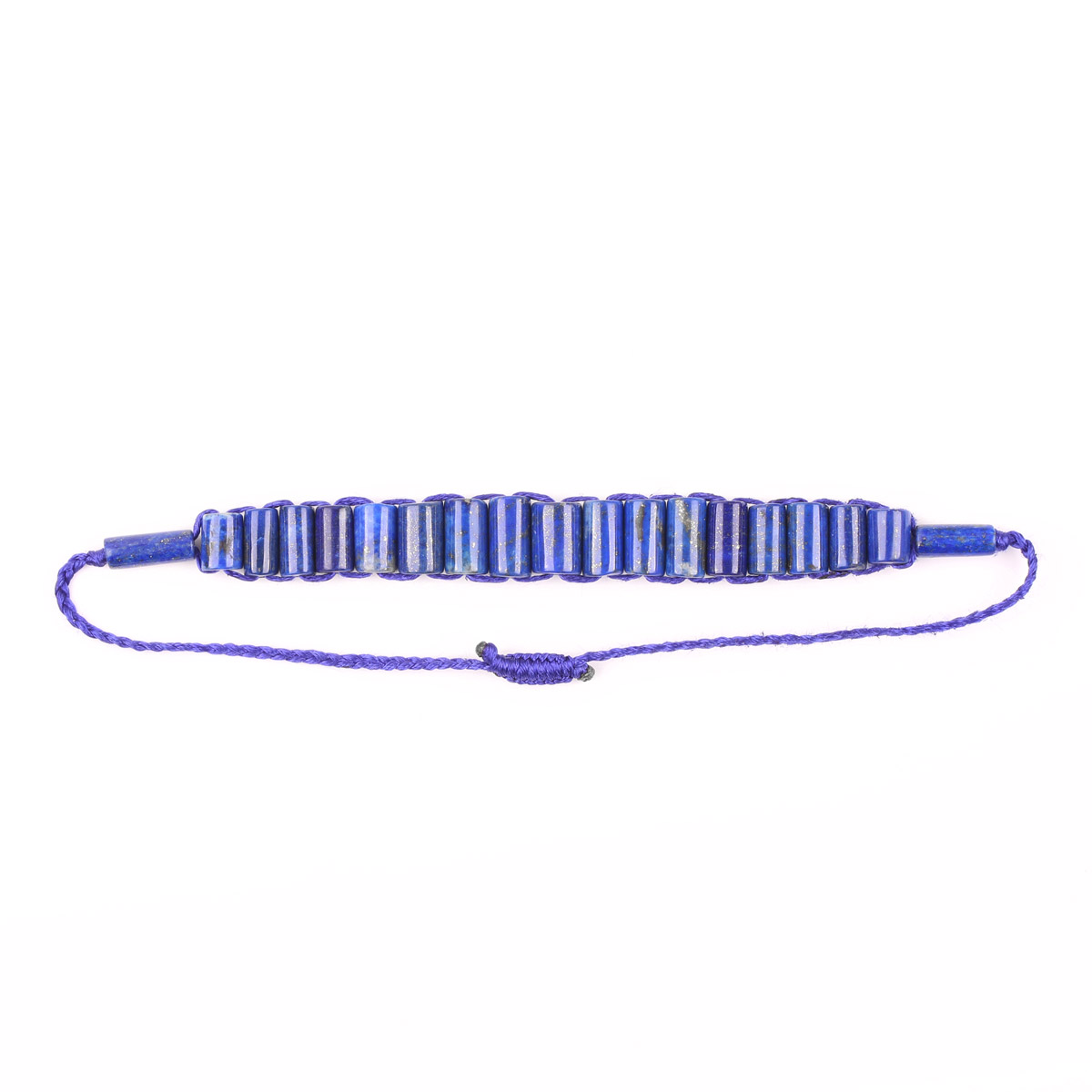 Lapis Beaded Bracelet | Bar Bracelet