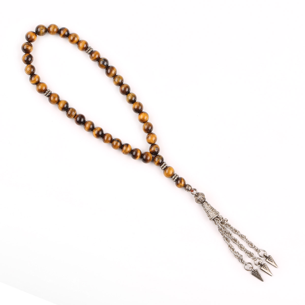 Tiger-Eye Stone Bead Tasbih |