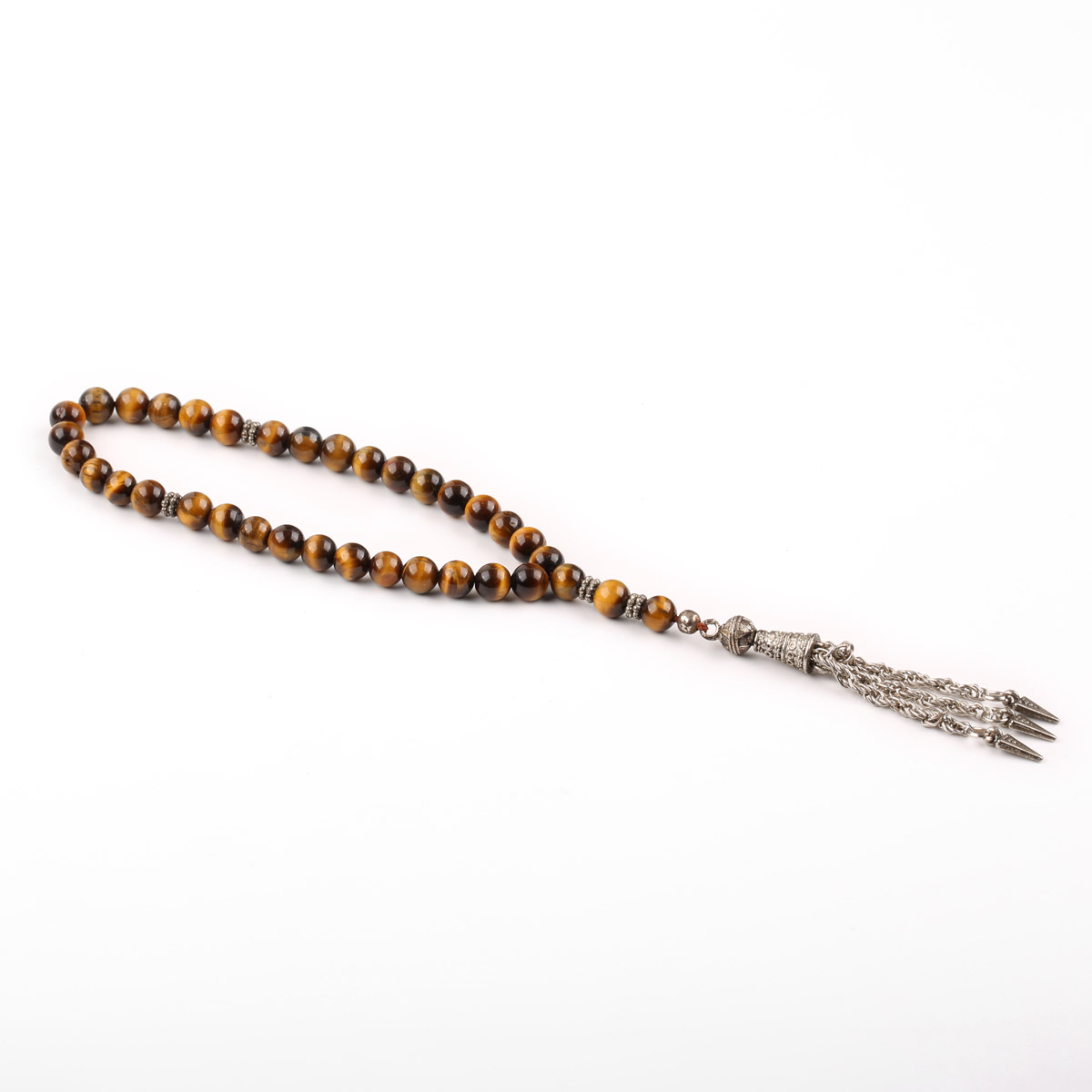 Tiger-Eye Stone Bead Tasbih |