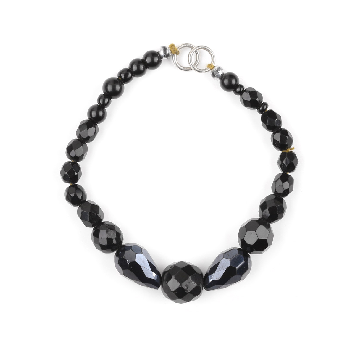 Sulimani Agate Bracelet | Black Beaded Bracelet