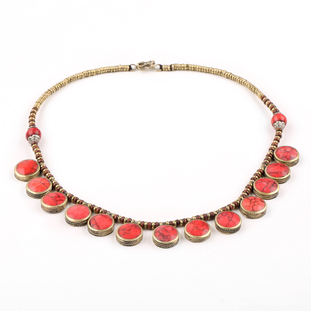Marjan Necklace | Beaded Chain Necklace