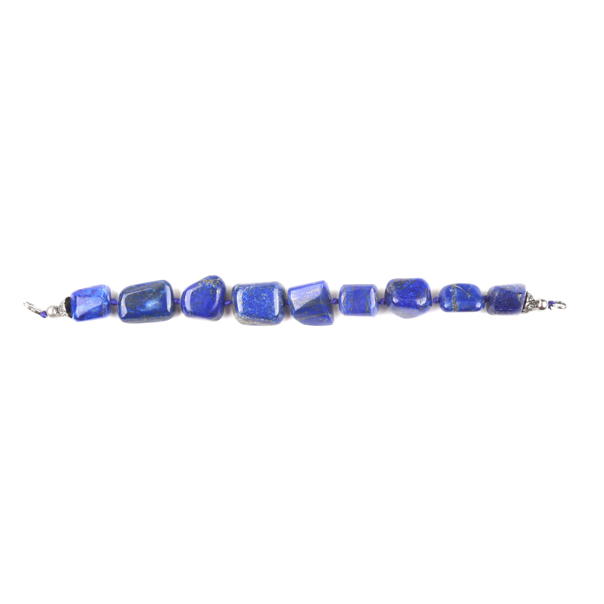 Lapis Pendant Set | Sautoir Pendant With Beaded Bracelet