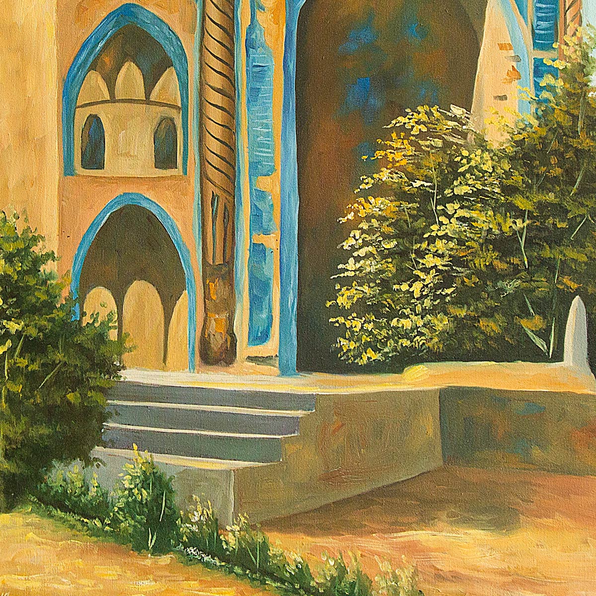 Rabia Balkhi Shrine Painting