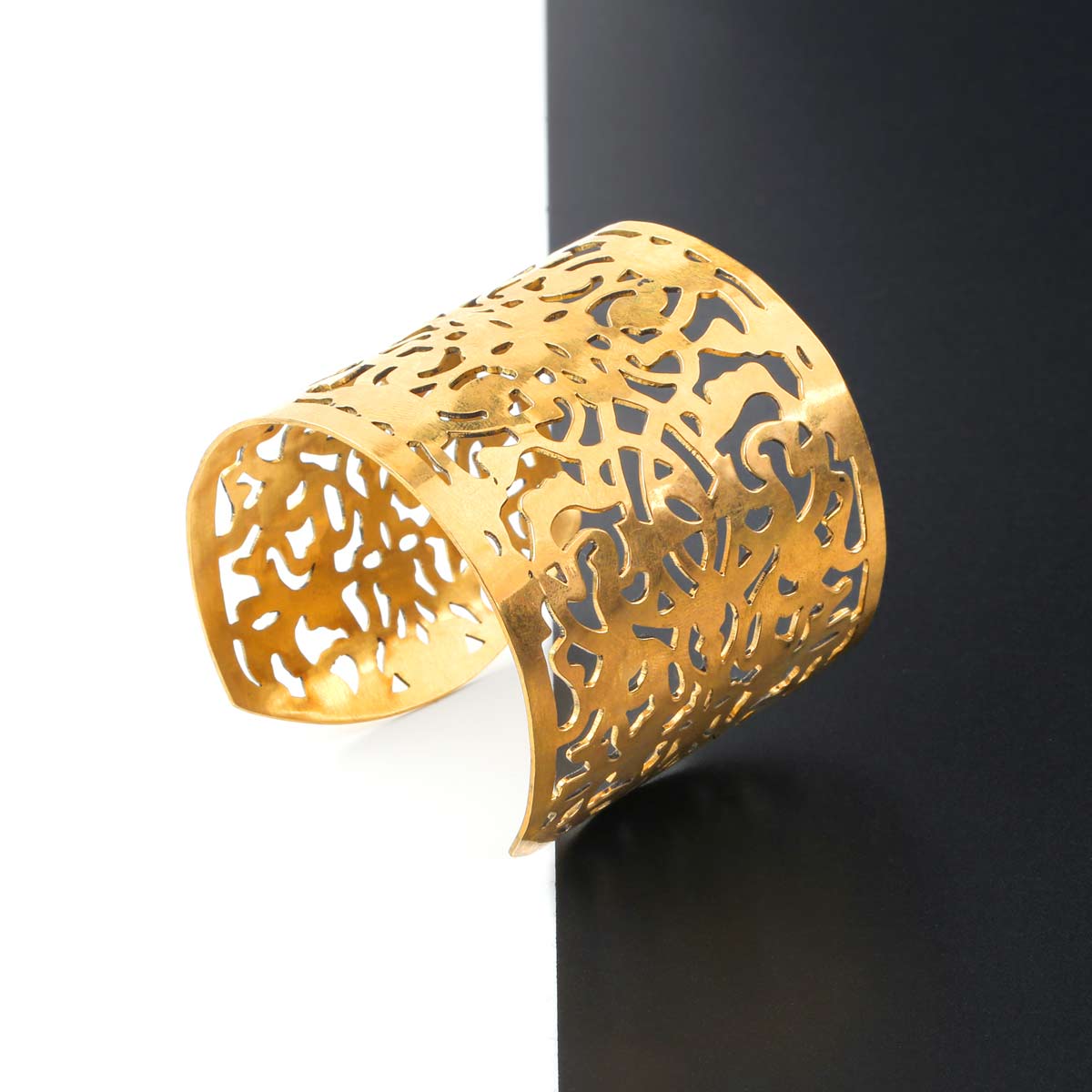 Golden Engraved Bracelet