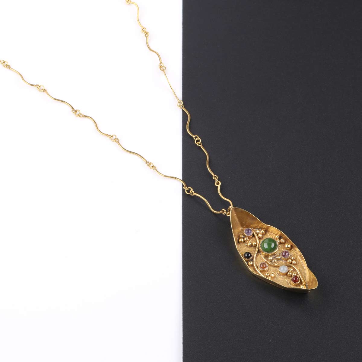 Noah Ship Necklace | Bronze Ship Pendant