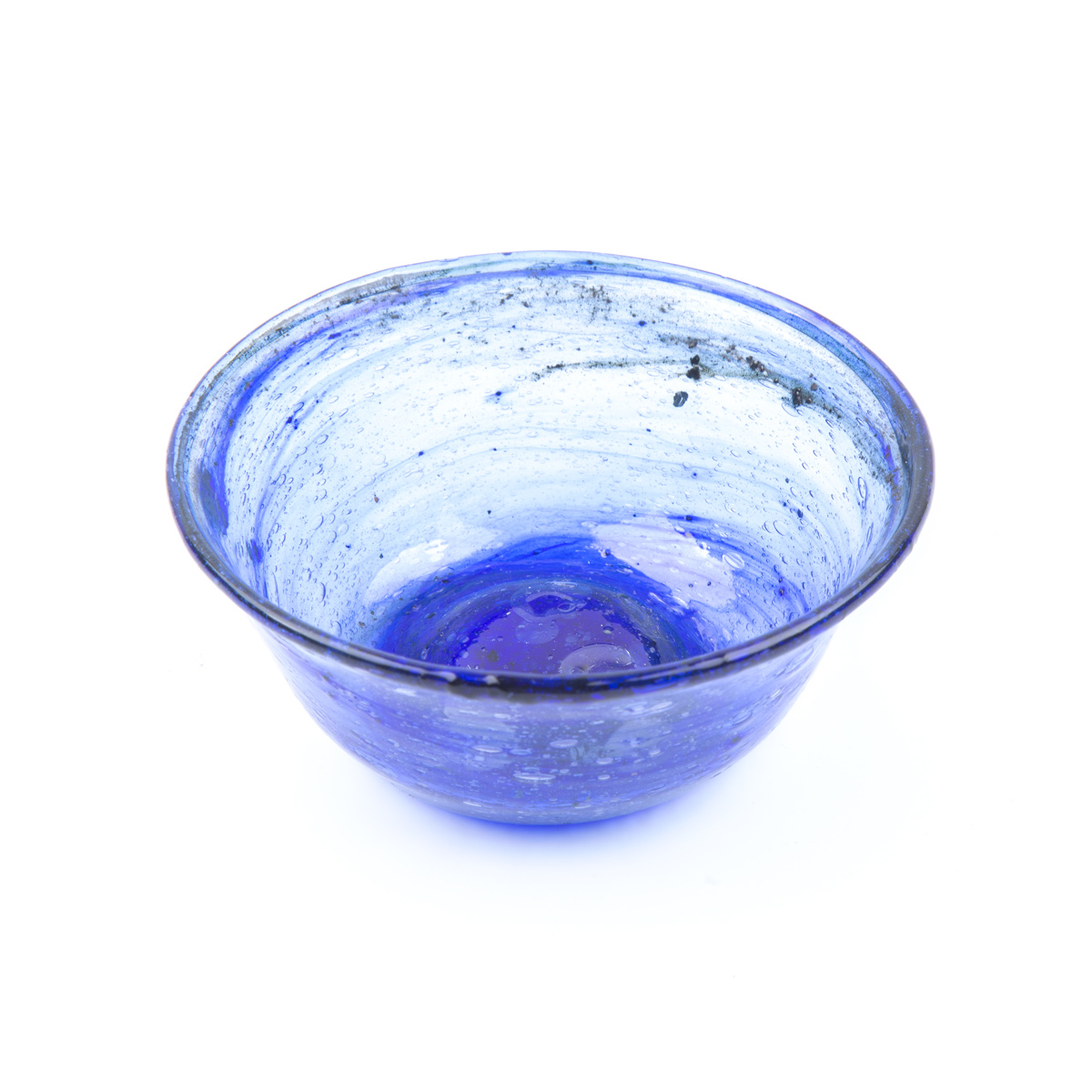 Blue Handmade Small Bowl | Glass Serving Bowl
