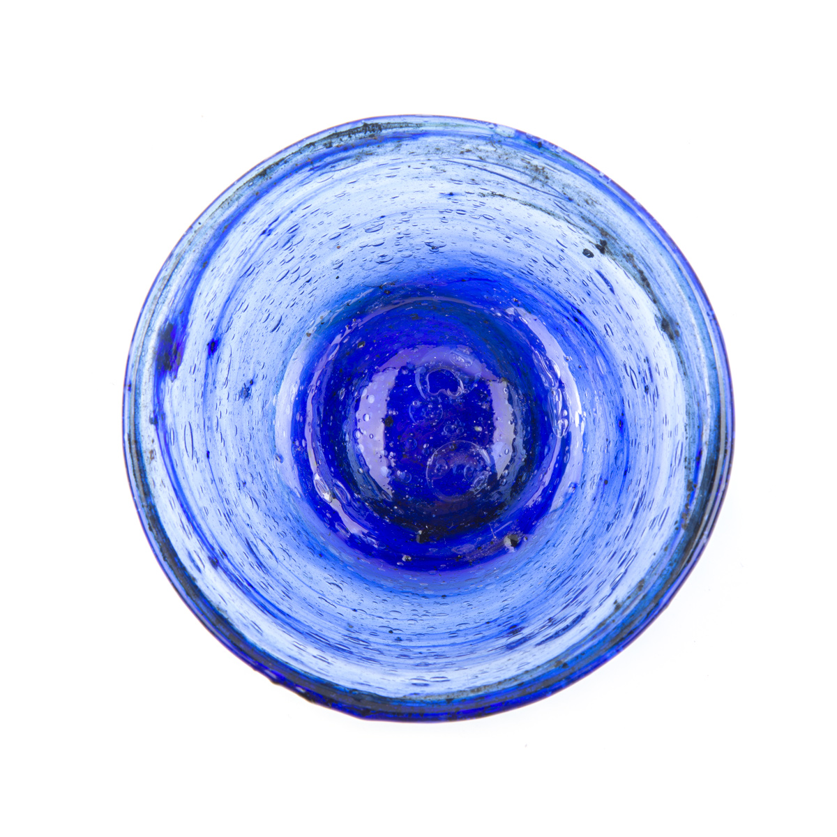 Blue Handmade Small Bowl | Glass Serving Bowl