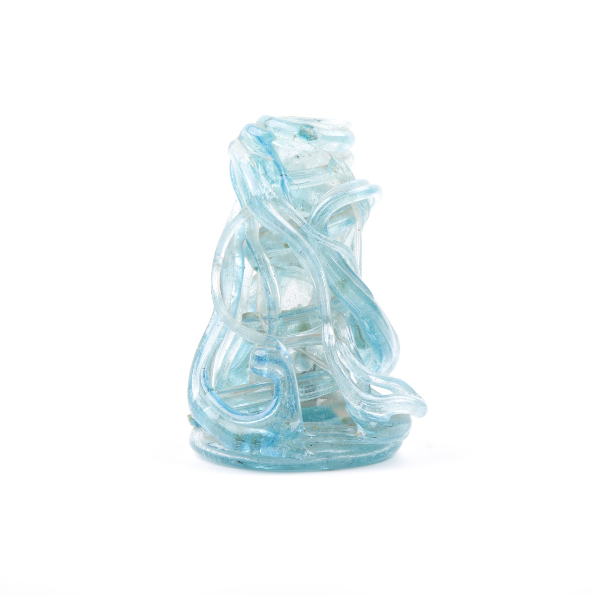 Glass Handmade Candle Pot | Amphora Modern Candle Holder