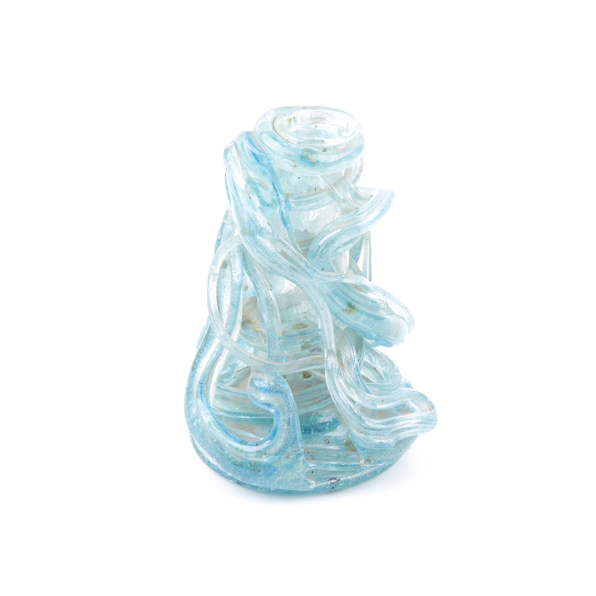 Glass Handmade Candle Pot | Amphora Modern Candle Holder