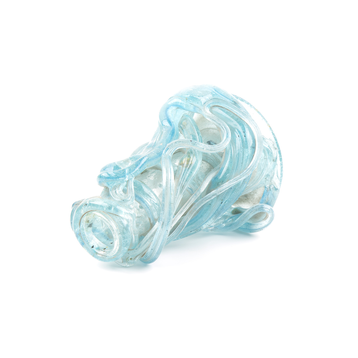 Glass Handmade Candle Pot | Amphora Modern Candle Holder
