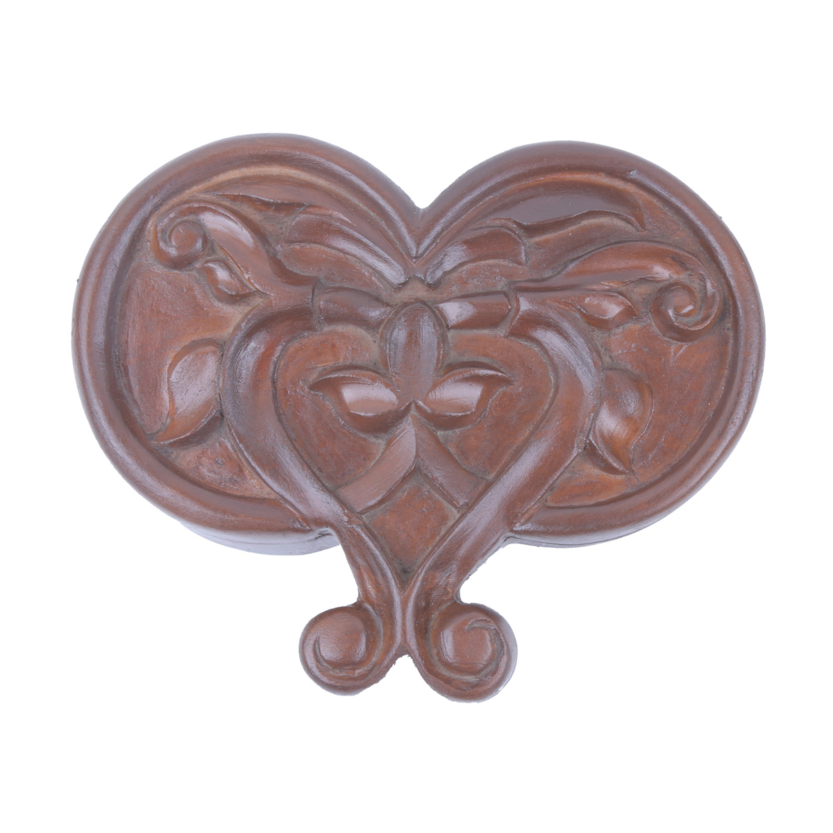 Cedar Wooden Jewel Box | Heart Jewelry Box