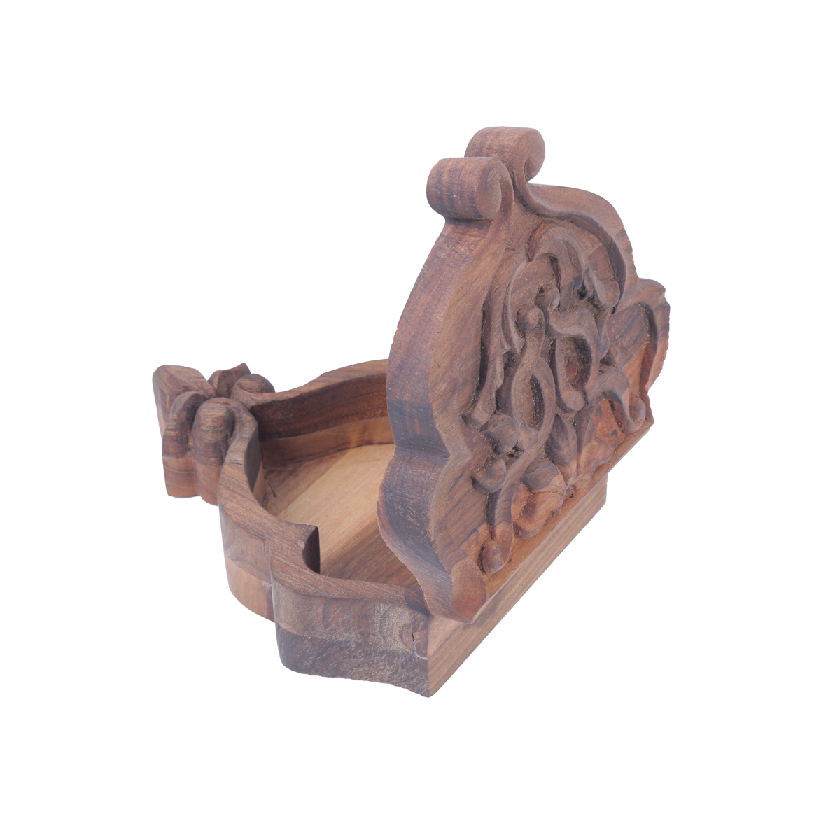 Walnut Wood Jewelry Box | Engraved Mini Gift Box