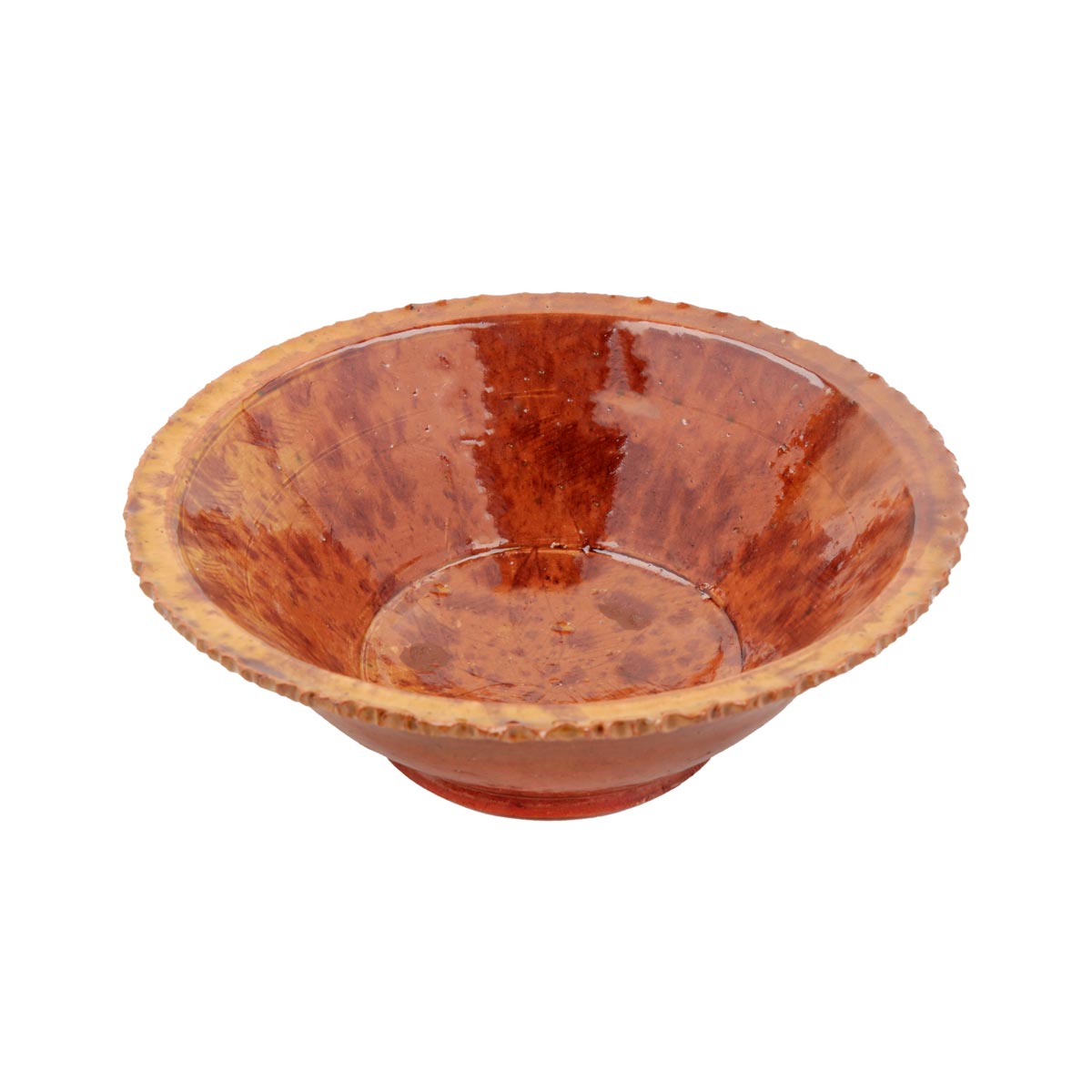 Artisanal Camel-Footed Ceramic Bowl | Curled Elegance Handcrafted Ceramic Bowl 