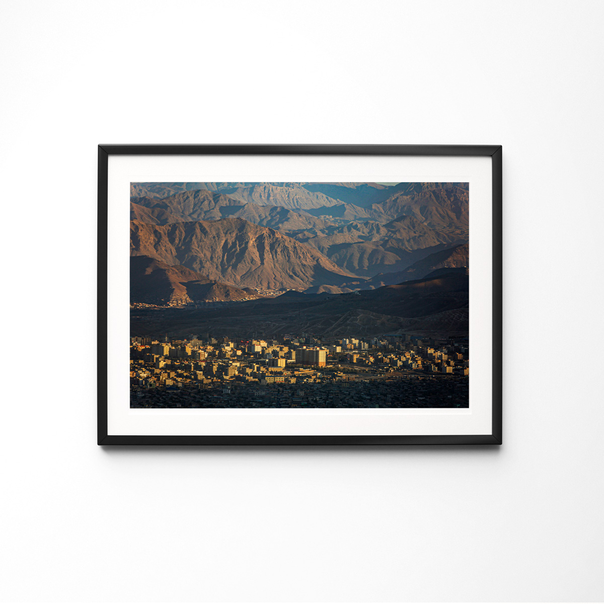 Kabul City Homes Landscape Photo |  Wall-Hanging Photo