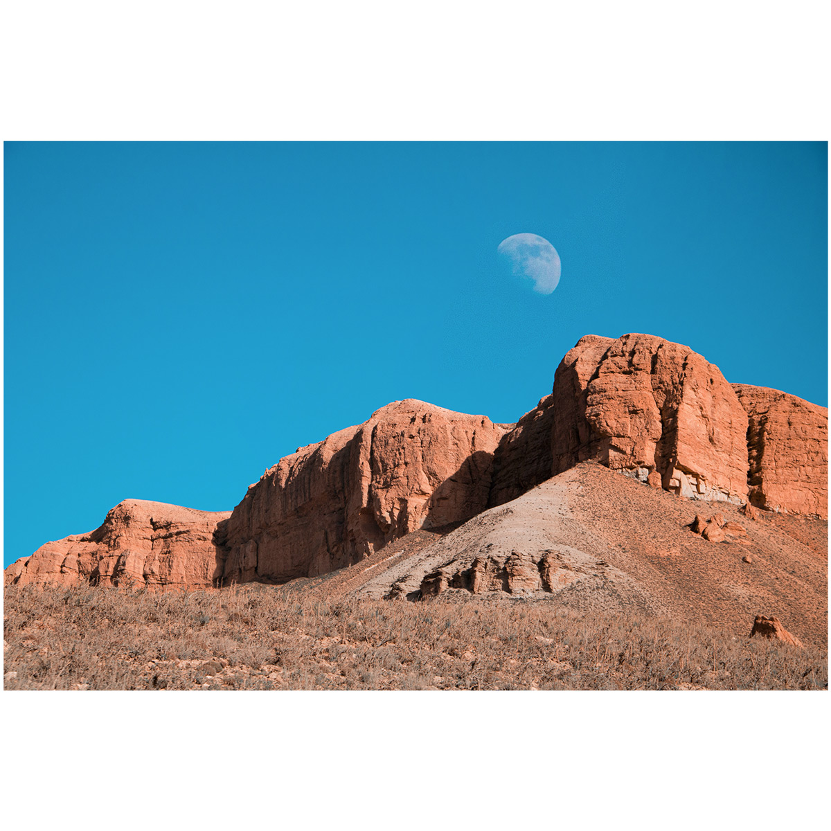 Bamyan Bande Amir Mountain Landscape Photo | Minimal Photo