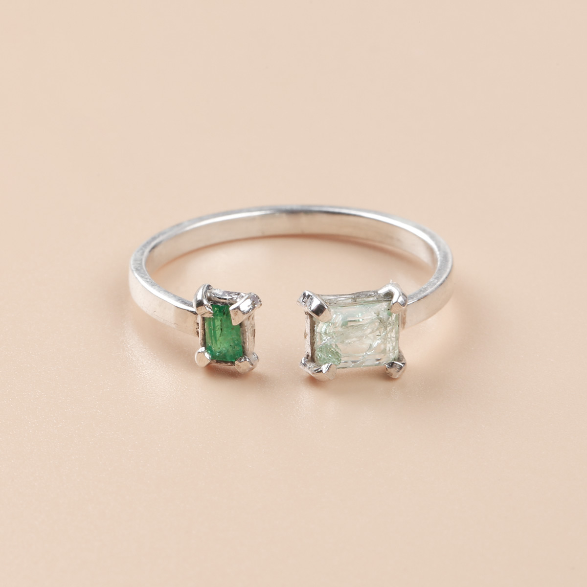 High-Quality Panjsher Emerald Women Ring