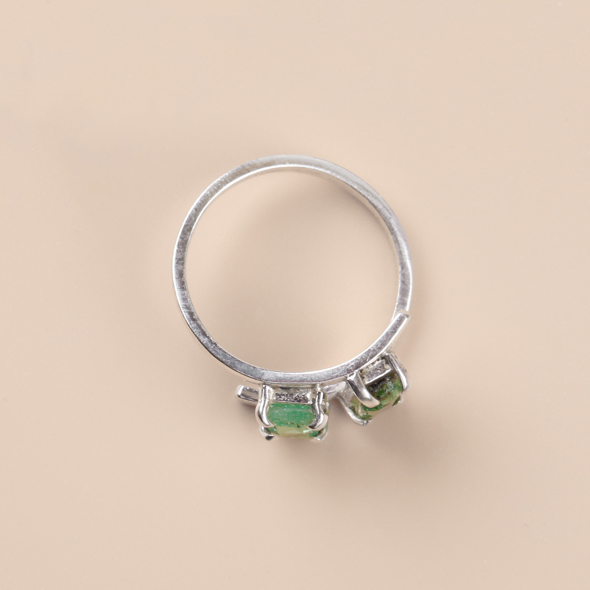 Green Panjsher-Emerald Women Ring