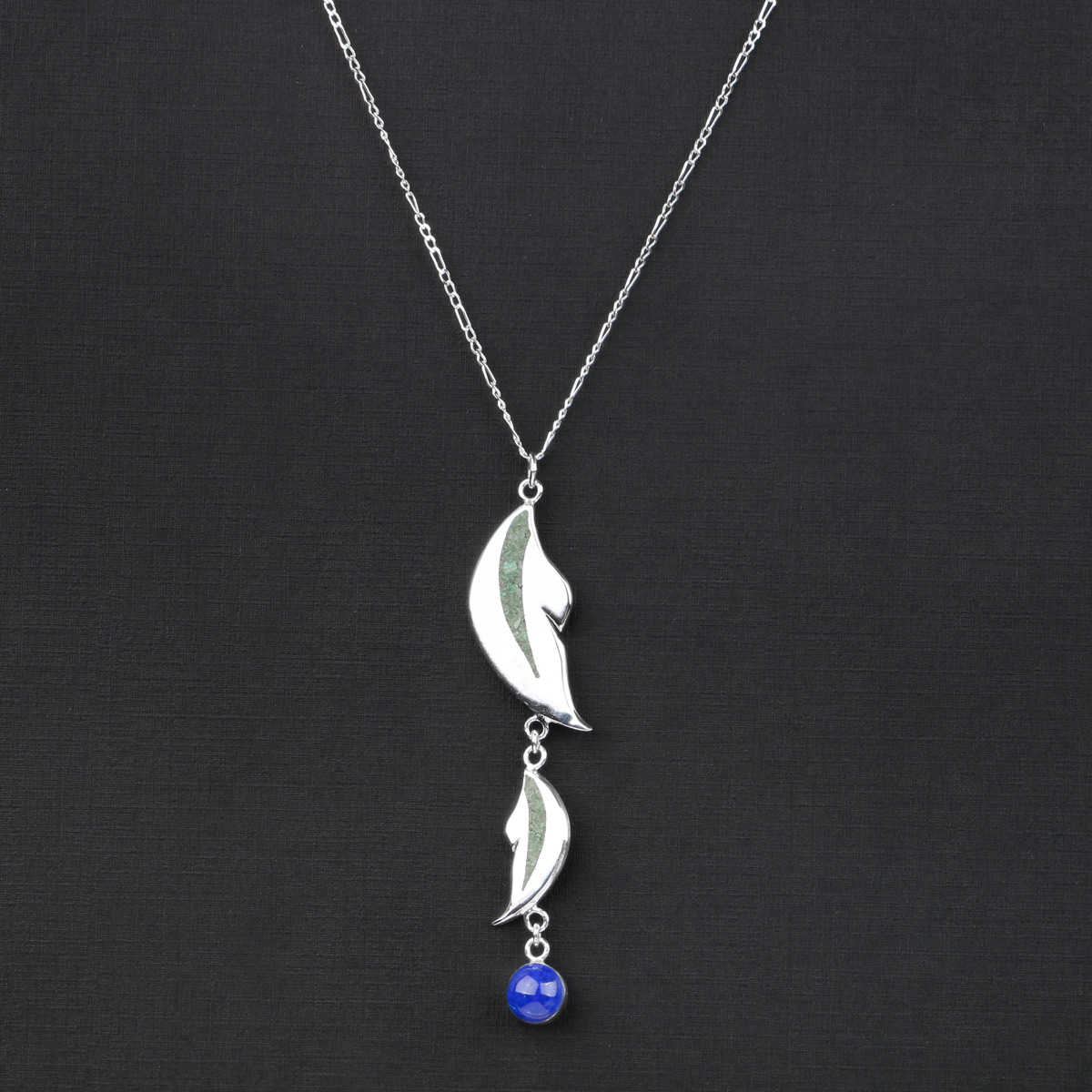 Leaf Design Necklace| Bamyan Turquoise Necklace