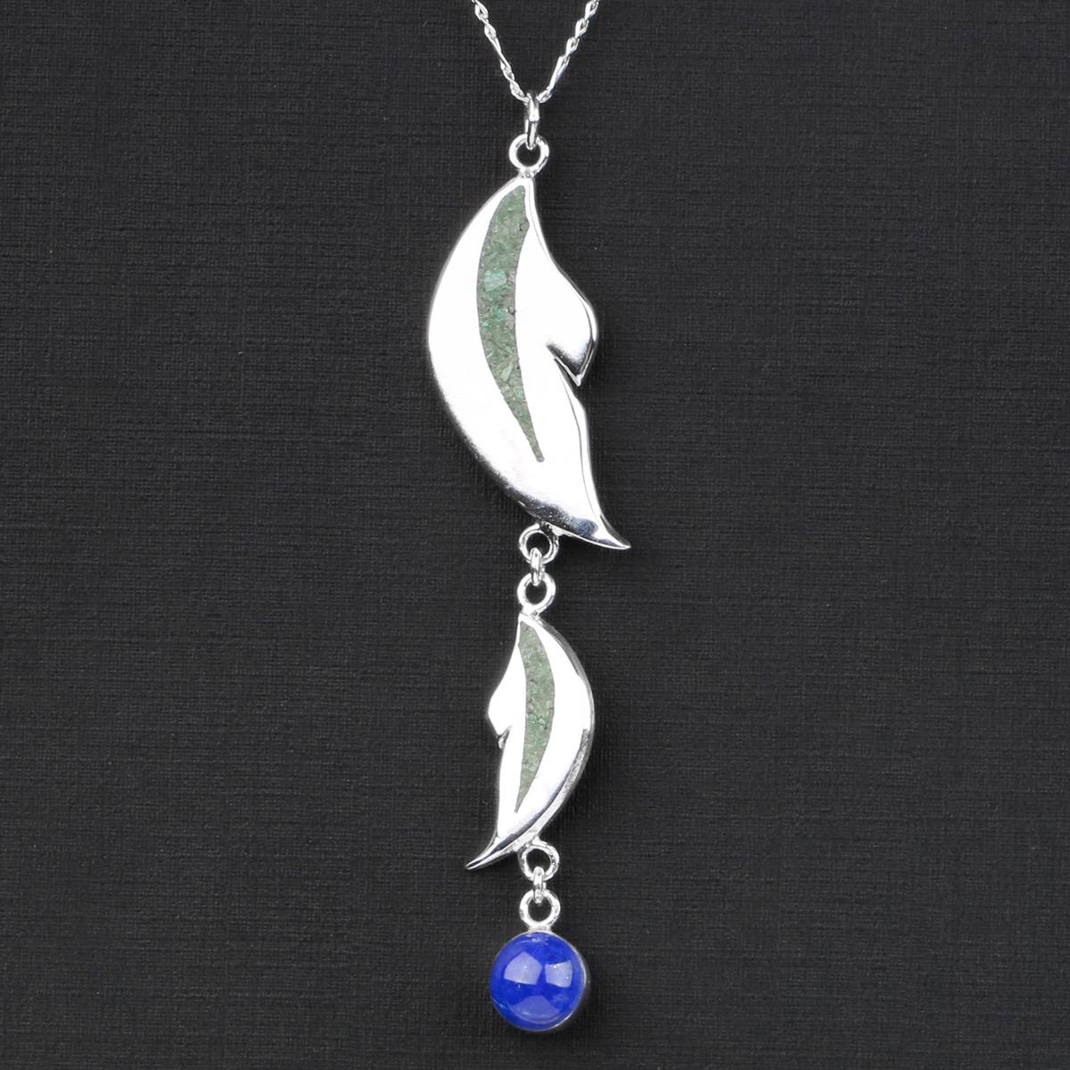 Leaf Design Necklace| Bamyan Turquoise Necklace