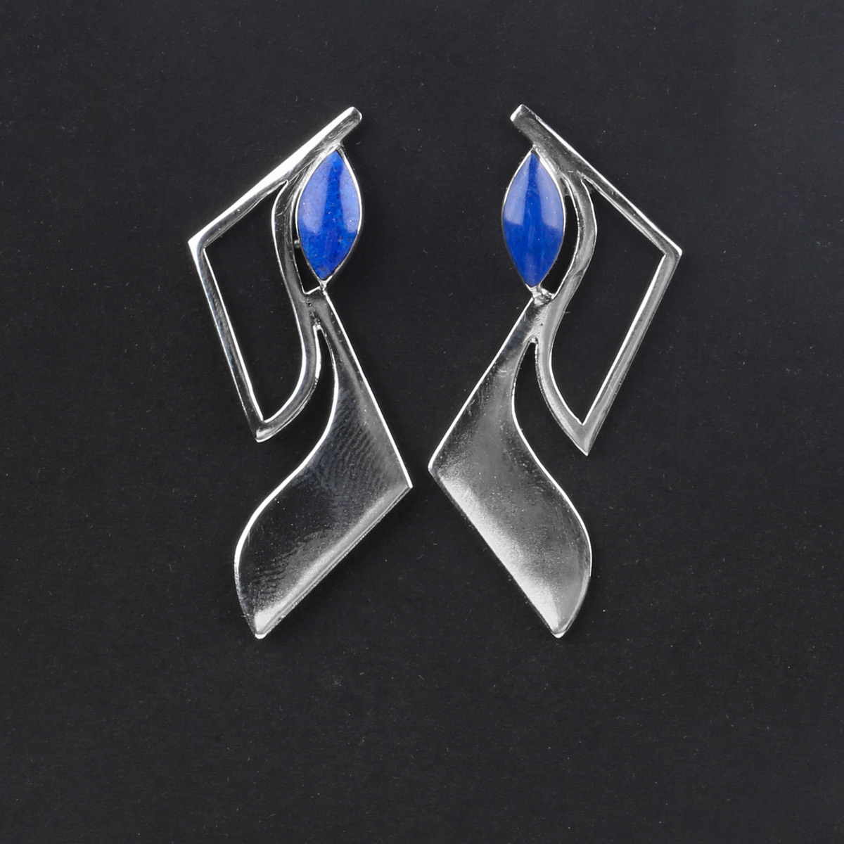 Lapis Handmade Earrings| Cultural Design Women Earrings