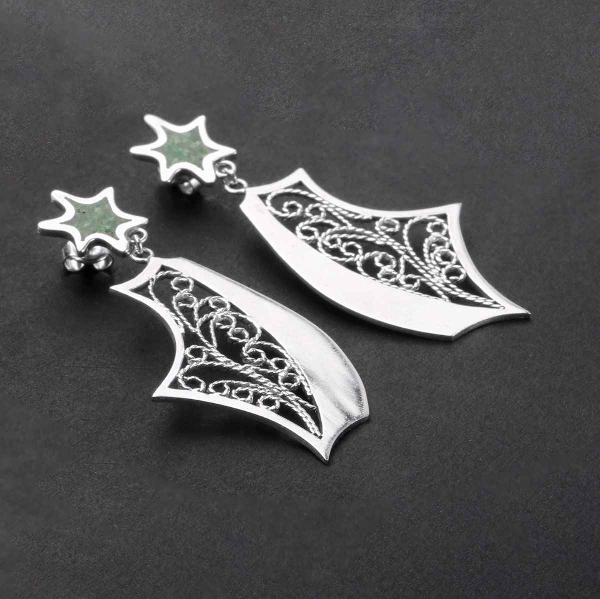 Bamyan Turquoise Earrings| Malila Design Earrings