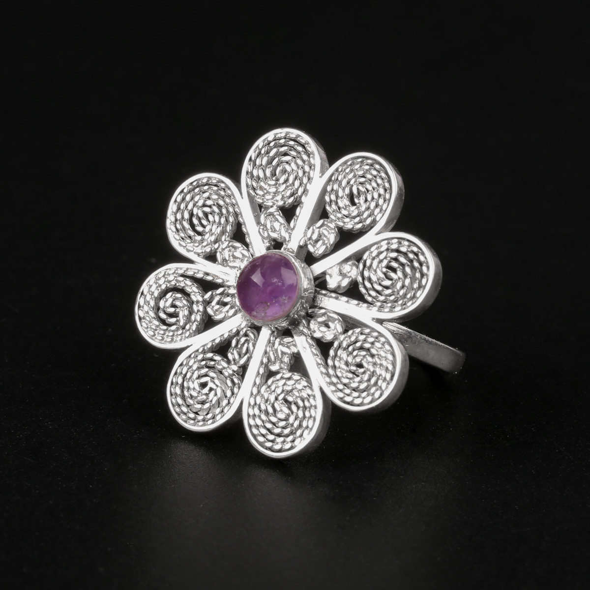 Flower Design Women Ring| Best Florid Ring 